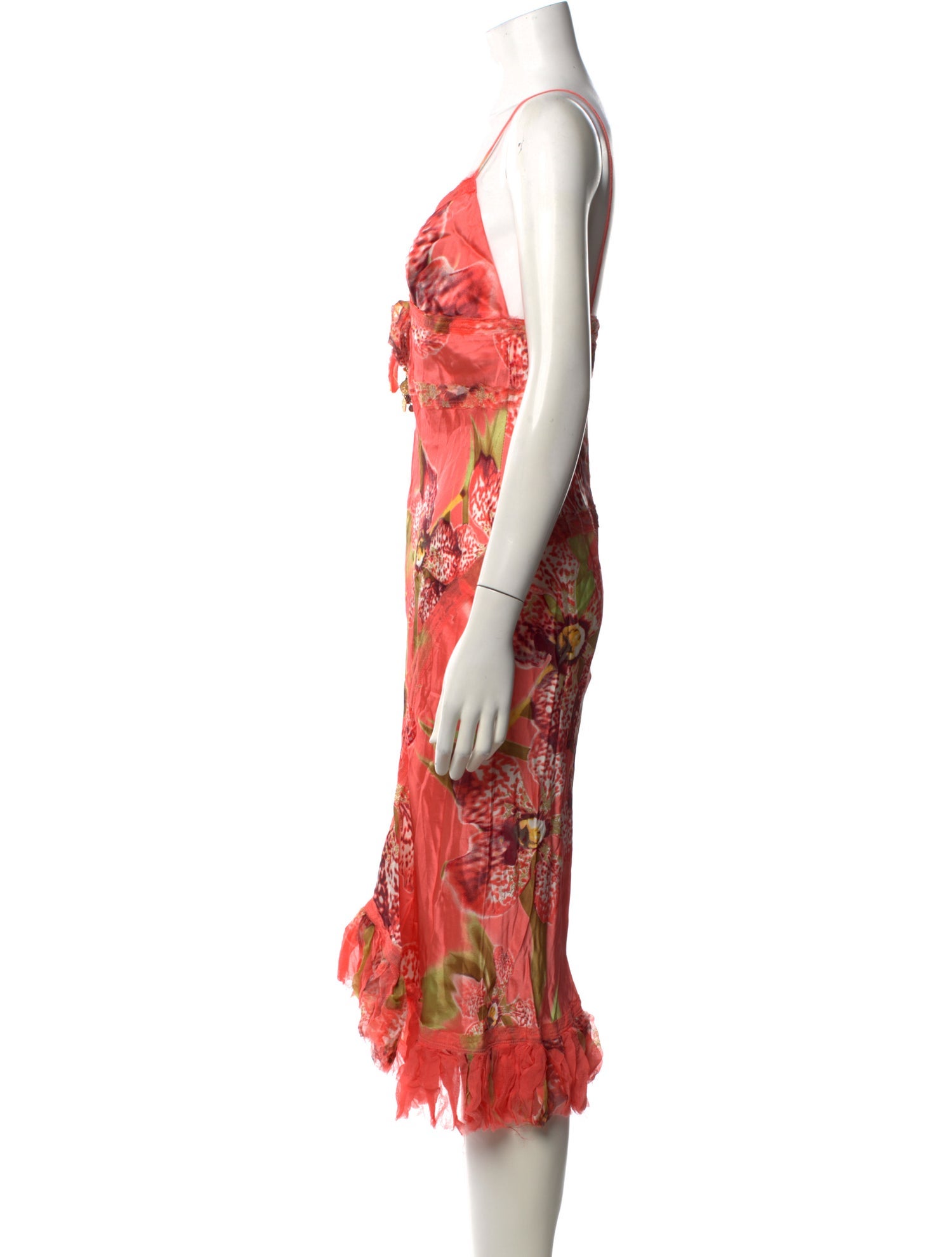 Roberto Cavalli Vintage Midi Length Dress w/ Tags
