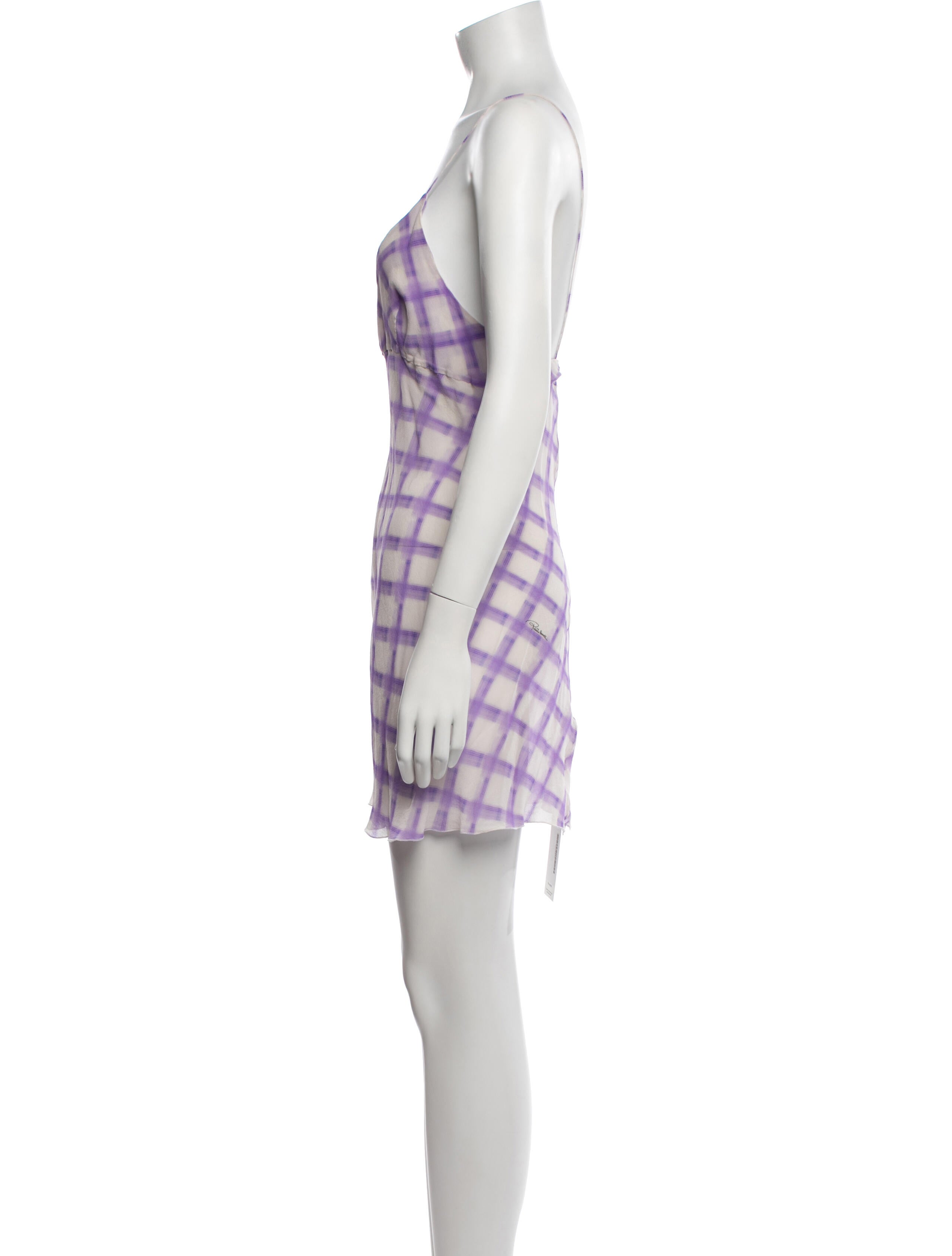 Roberto Cavalli Silk Mini Dress