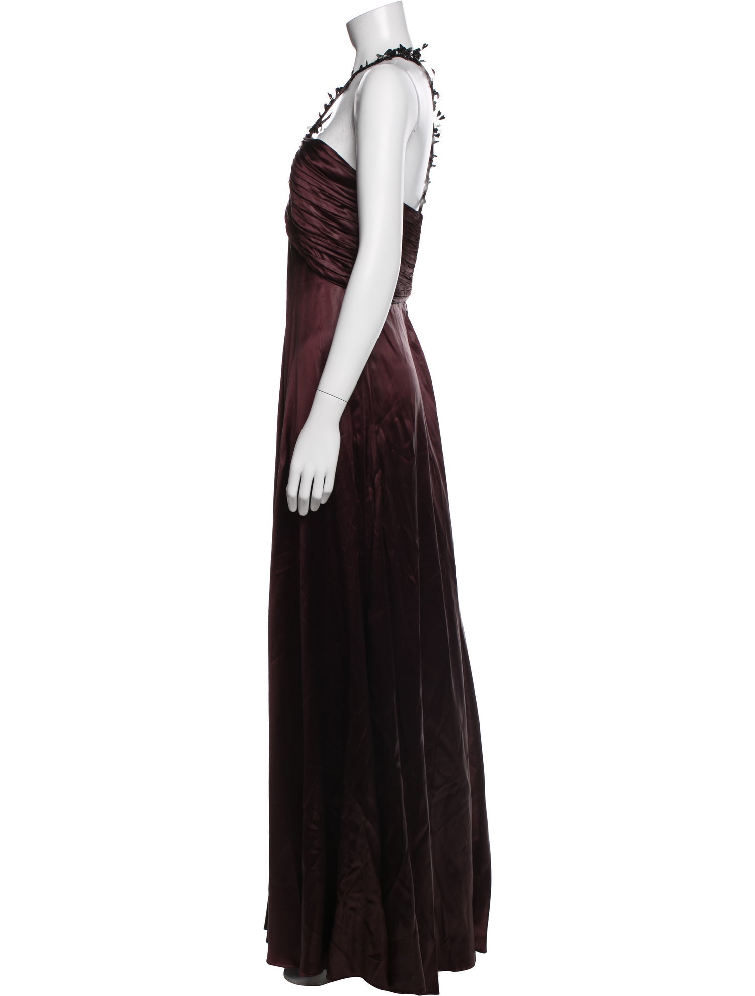 Roberto Cavalli Halterneck Long Dress