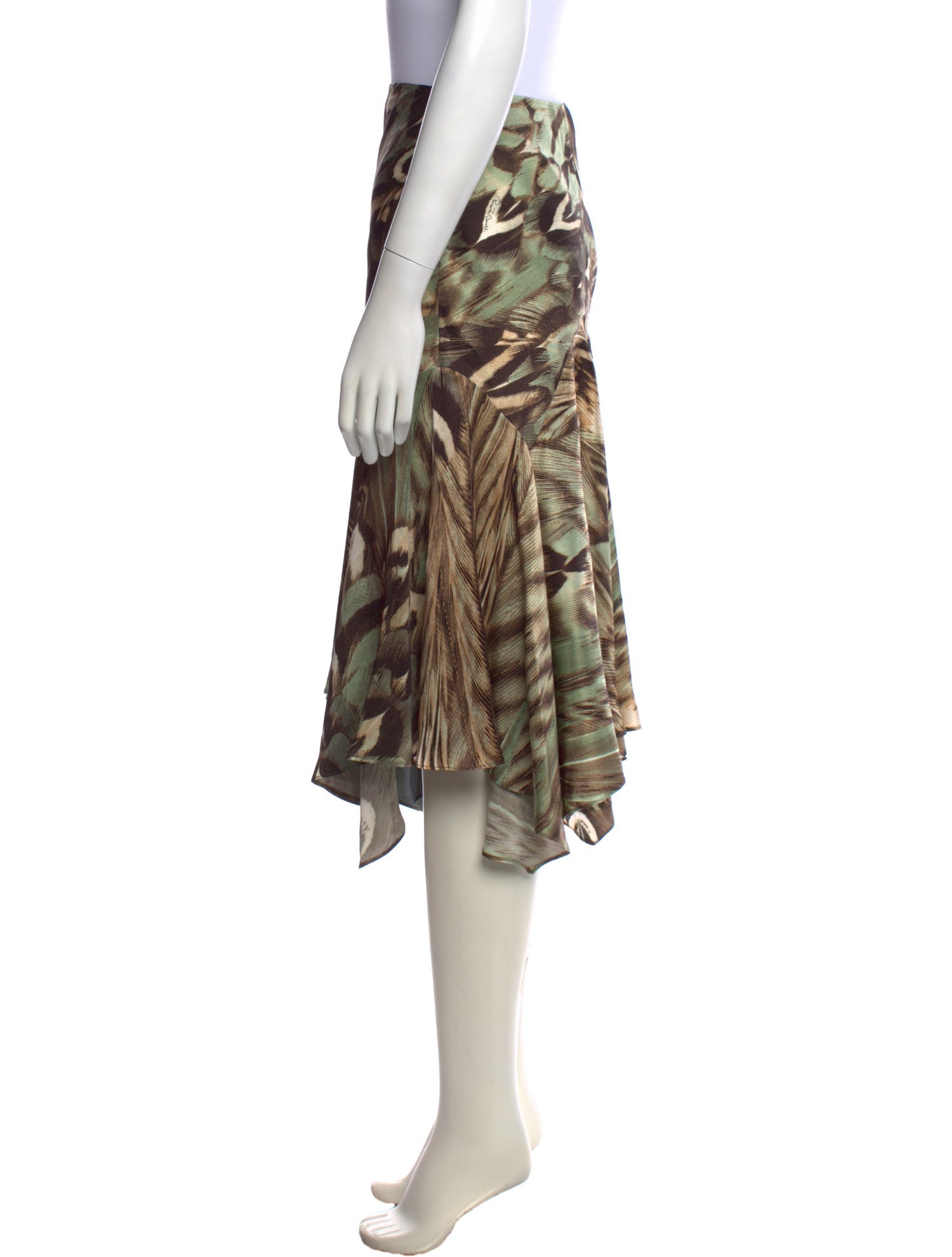 Roberto Cavalli Vintage Midi Length Skirt
