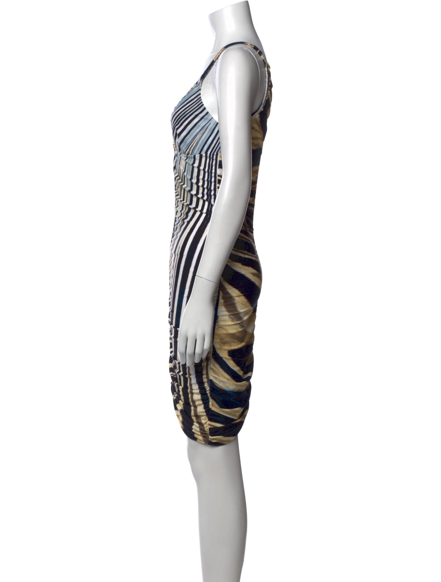 Roberto Cavalli Nylon Mini Dress