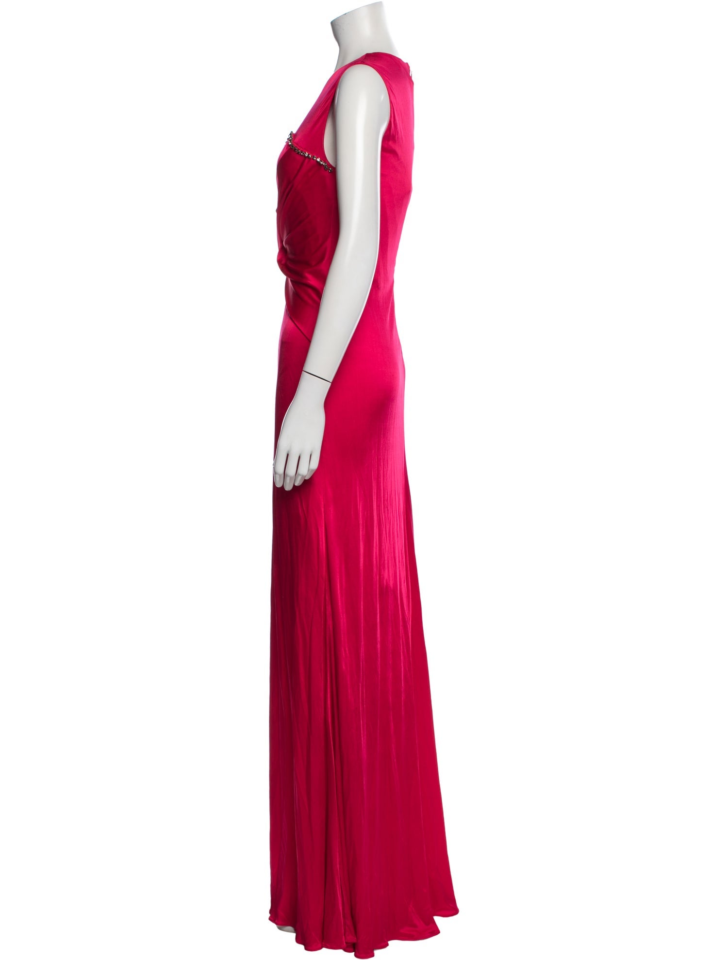 Crew Neck Long Dress — 2/3