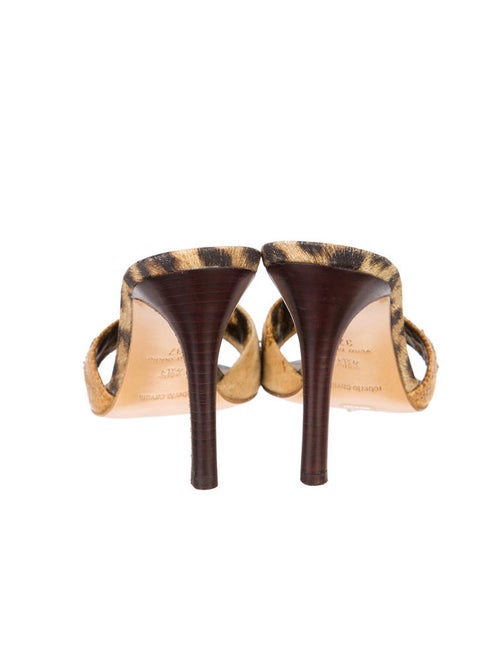 Roberto Cavalli Slide Sandals