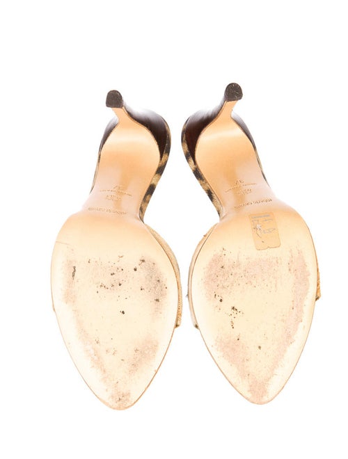 Roberto Cavalli Slide Sandals