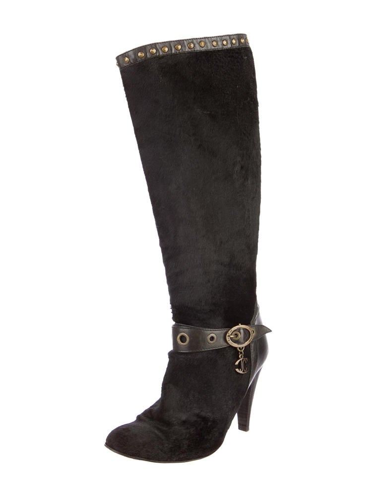 Roberto Cavalli Ponyhair Boots