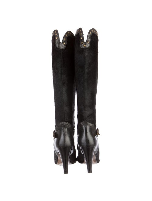 Roberto Cavalli Ponyhair Boots