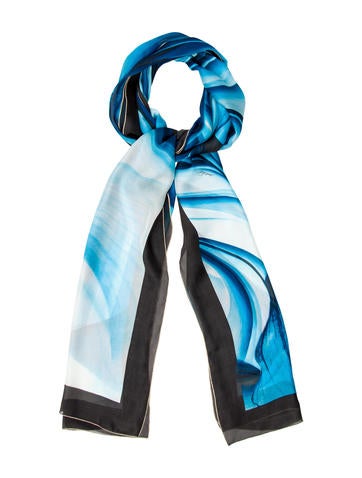 Roberto Cavalli Multicolor Printed Scarf