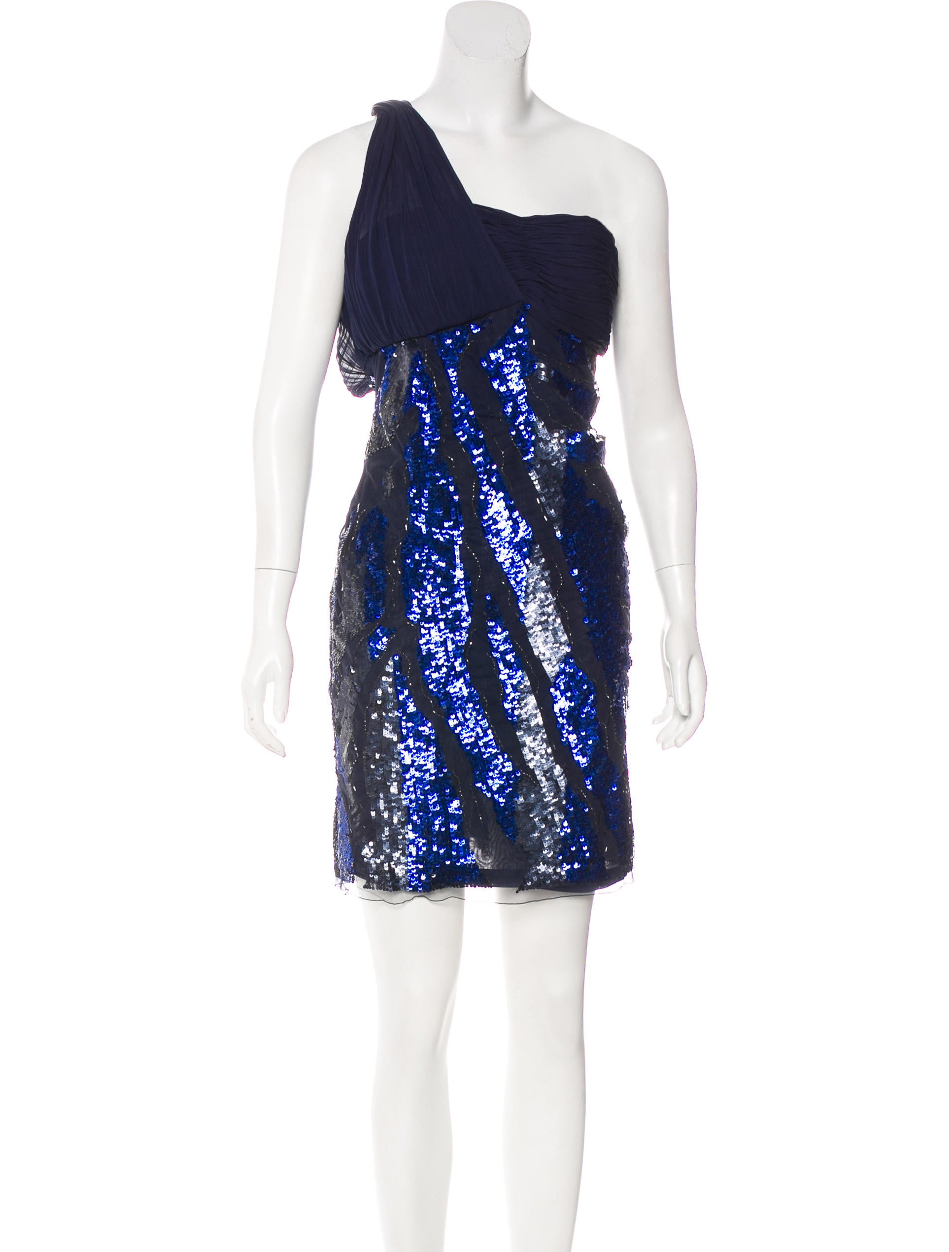 Roberto Cavalli Silk-Trimmed Evening Dress w/ Tags
