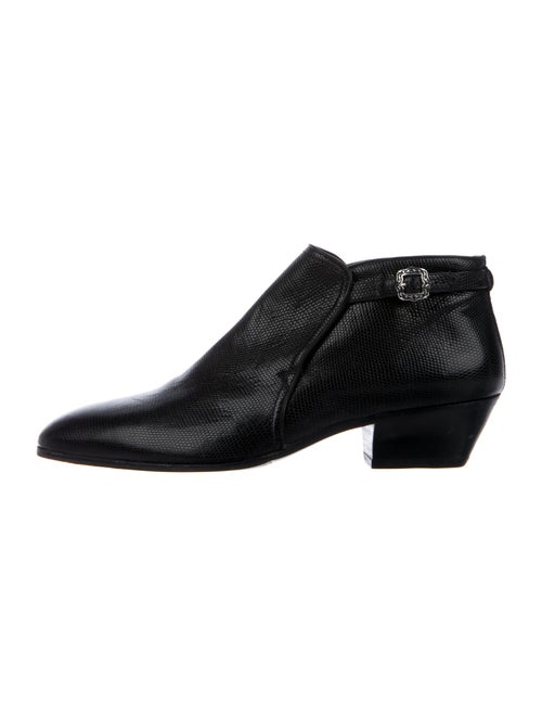 Roberto Cavalli Leather Boots Black