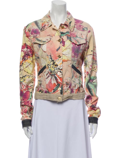 Roberto Cavalli Printed Utility Jacket