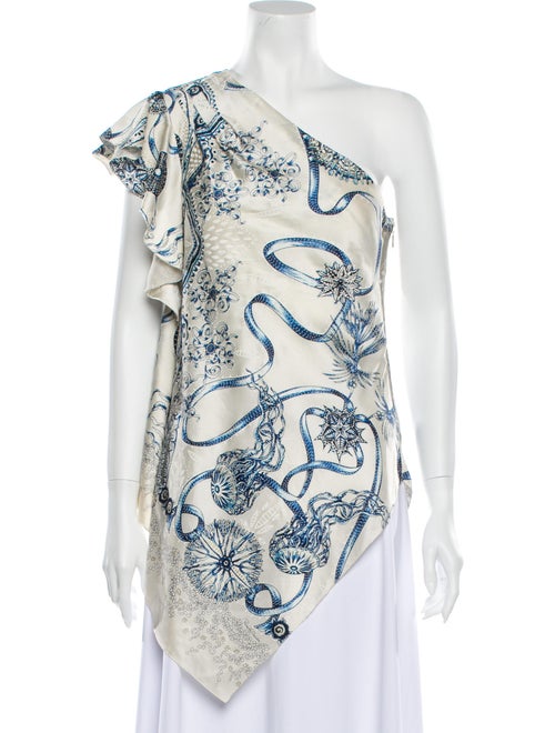 Roberto Cavalli Silk Paisley Print Tunic