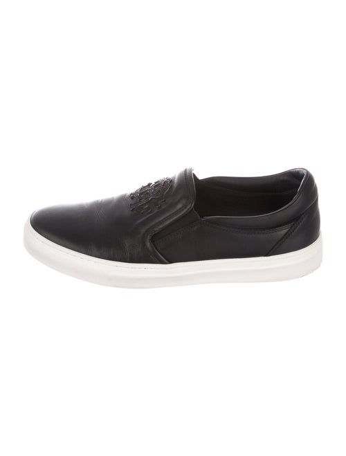 Roberto Cavalli Leather Sneakers Black