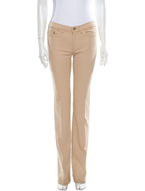 Roberto Cavalli Mid-Rise Straight Leg Jeans