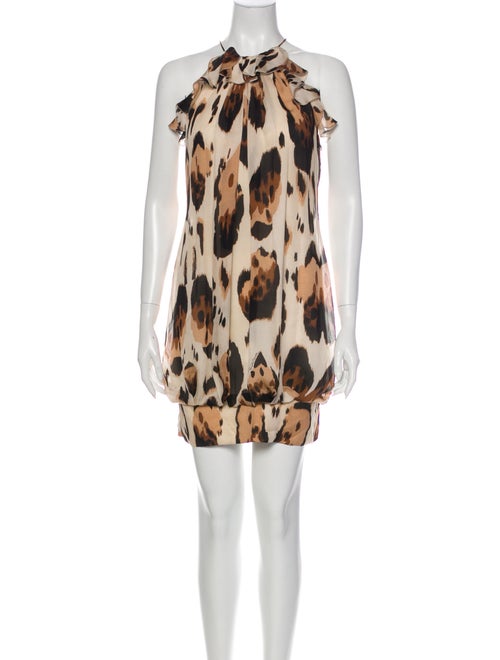 Roberto Cavalli Silk Mini Dress