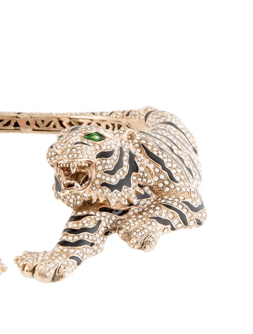 Roberto Cavalli Crystal Tiger Necklace