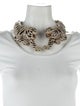 Roberto Cavalli Crystal Tiger Necklace