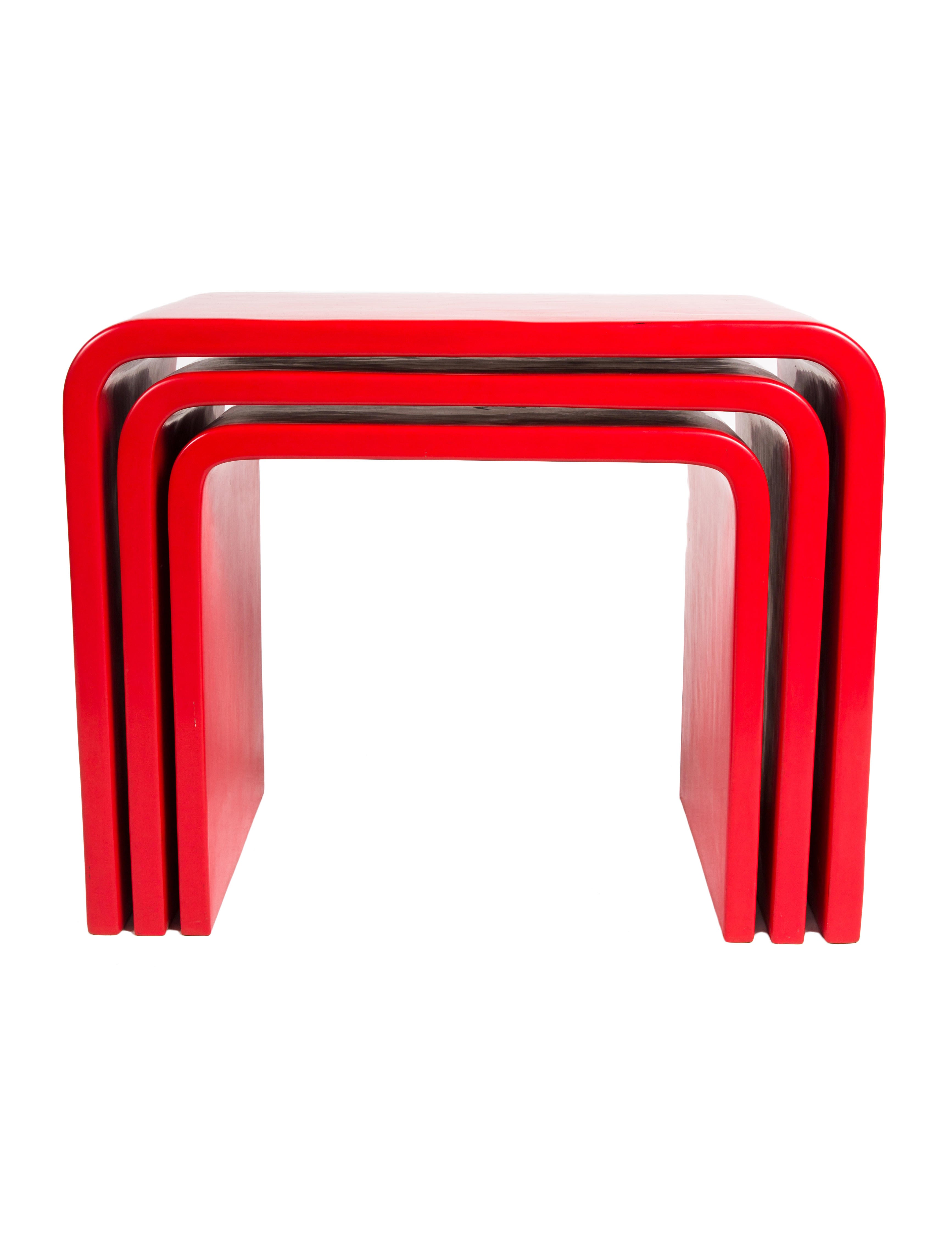 Robert Kuo Waterfall Nesting Tables