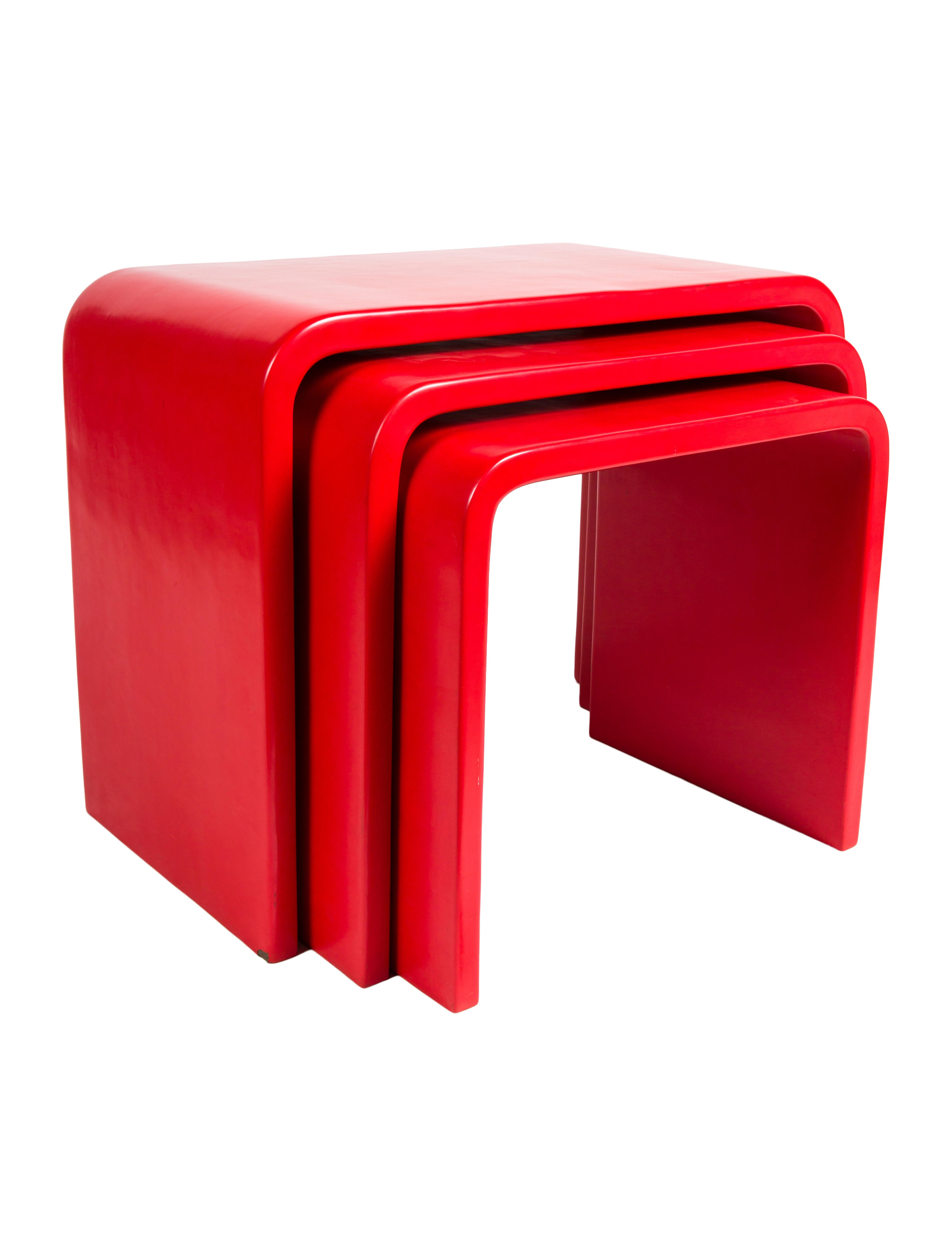 Robert Kuo Waterfall Nesting Tables