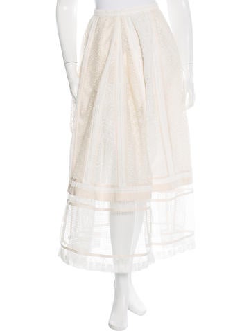 Rochas Lace Skirt w/ Tags