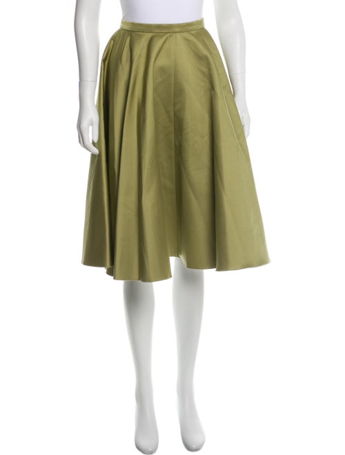 Rochas Satin Circle Skirt
