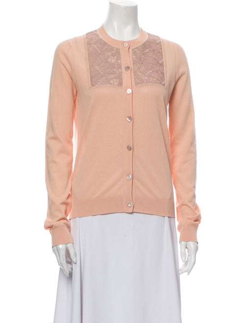Rochas Crew Neck Sweater Pink