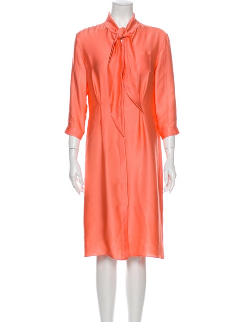 Rochas Silk Midi Length Dress
