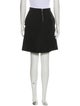 Rochas Eyelet Trim Knee-Length Skirt
