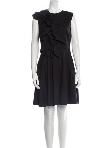 Rochas Dresses Crew Neck Knee-Length Dress Us6, It42 | M