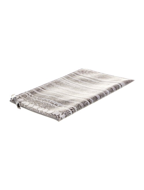 Rochas Snakeskin Clutch
