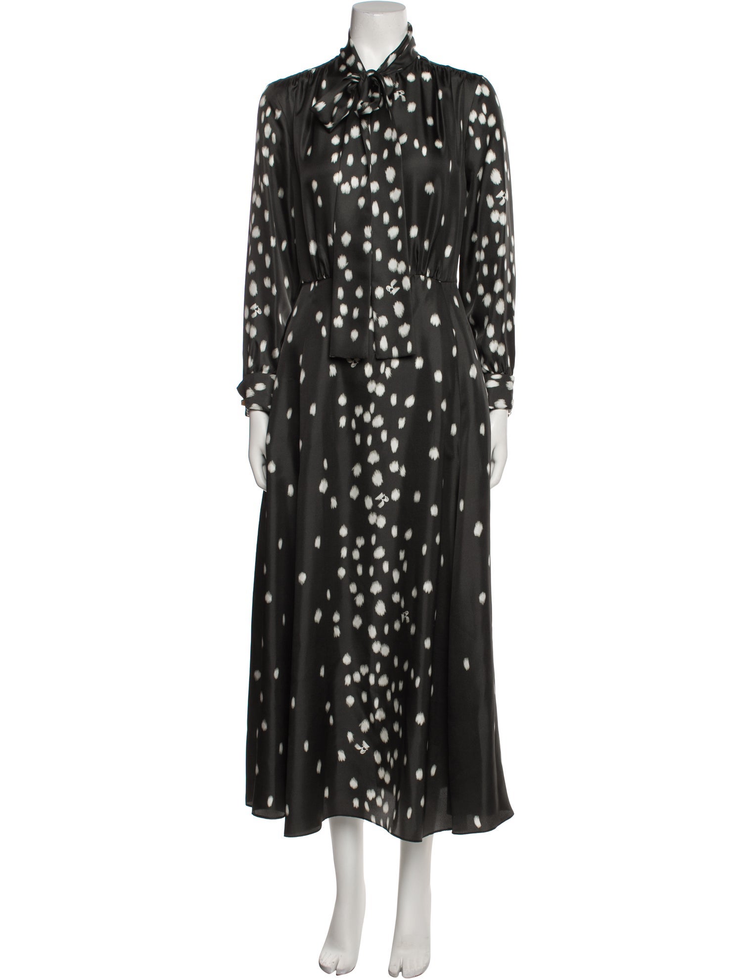 Rochas Silk Long Dress