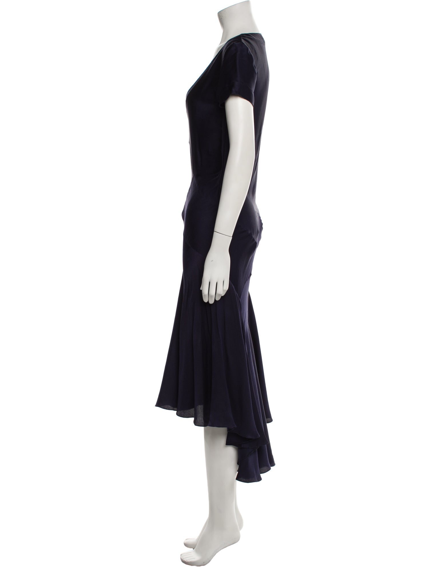 Rochas Silk Midi Length Dress w/ Tags
