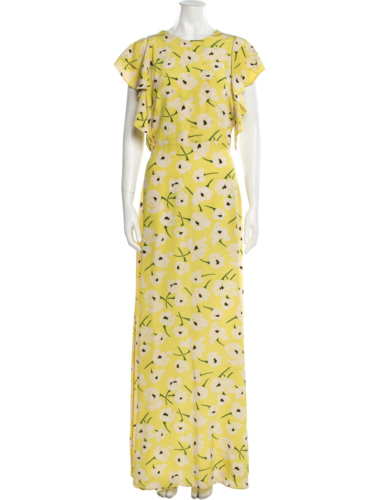 Rochas Silk Long Dress