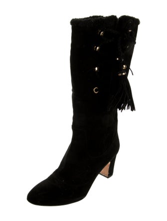 Rochas Suede Boots