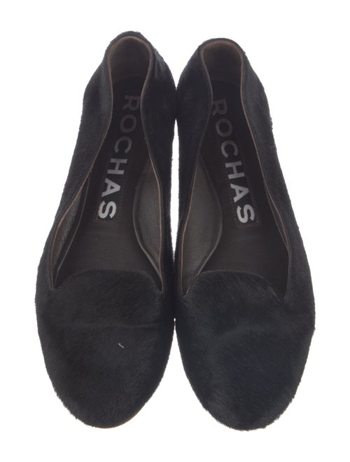 Rochas Ponyhair Loafers