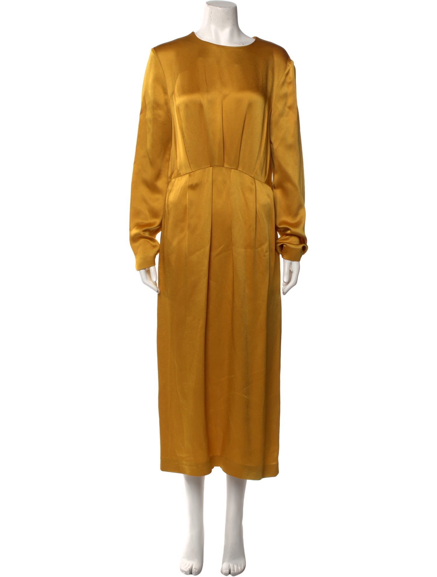 Rochas Crew Neck Long Dress