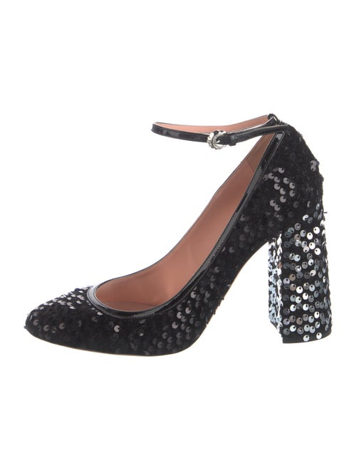 Rochas Sequin Embellishments Pumps