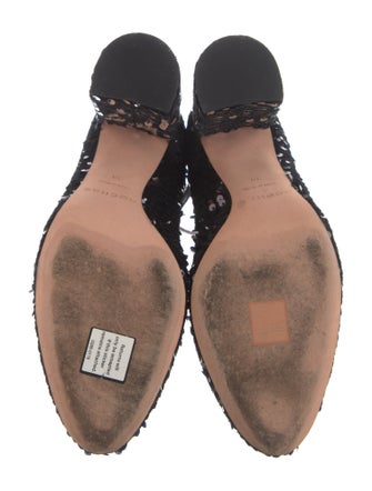 Rochas Sequin Embellishments Pumps