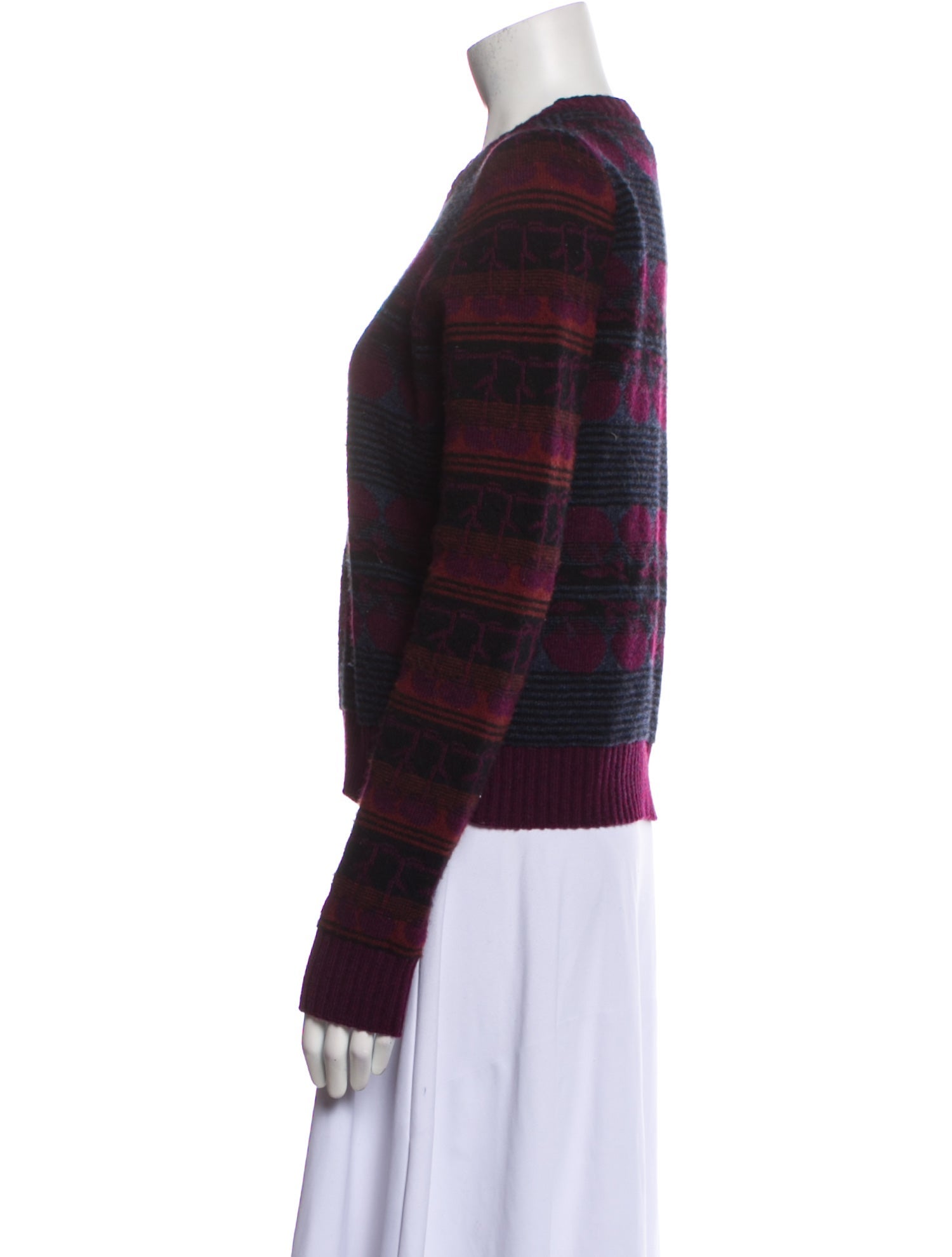 Rochas Wool Striped Sweater