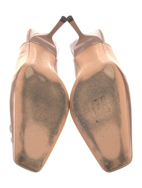 Rochas Crystal Embellishments Slingback Pumps