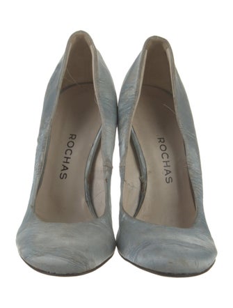 Rochas Printed Pumps