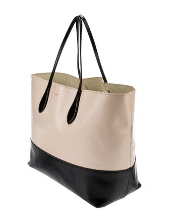 Rochas Leather Bucket Bag