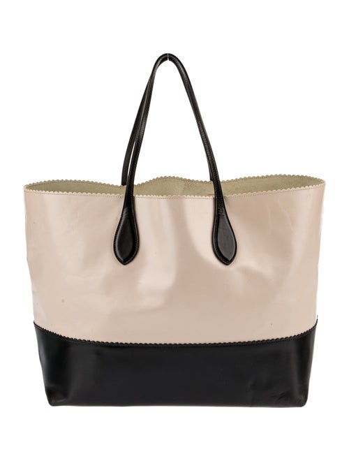 Rochas Leather Bucket Bag