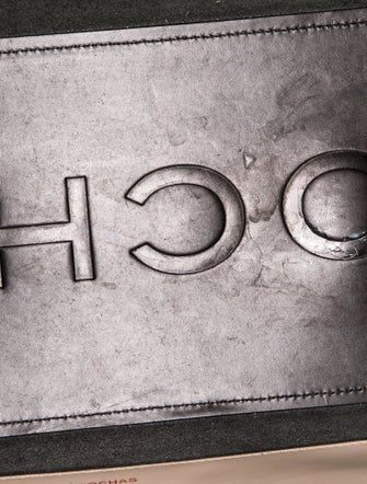 Rochas Leather Bucket Bag