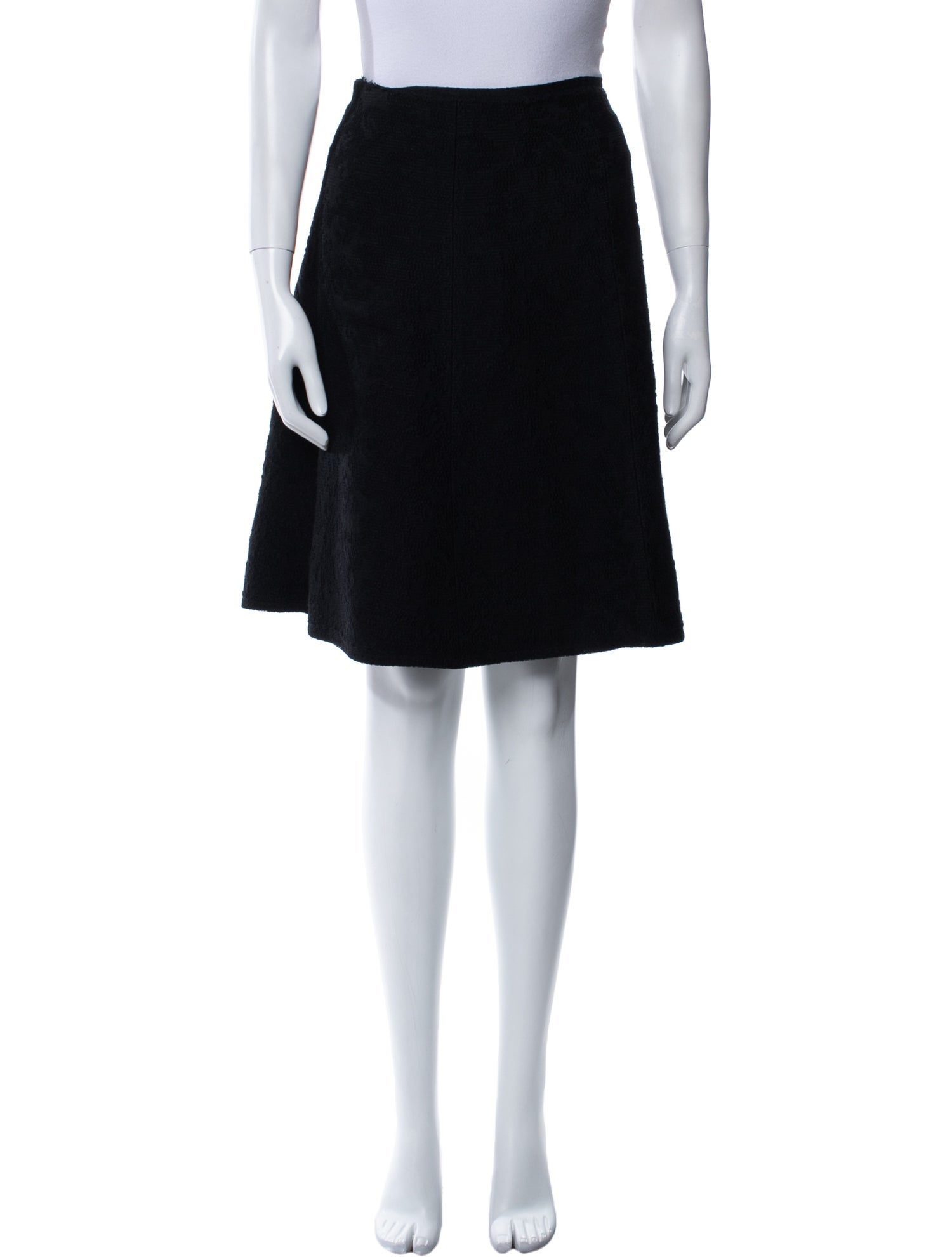 Rochas Wool Knee-Length Skirt