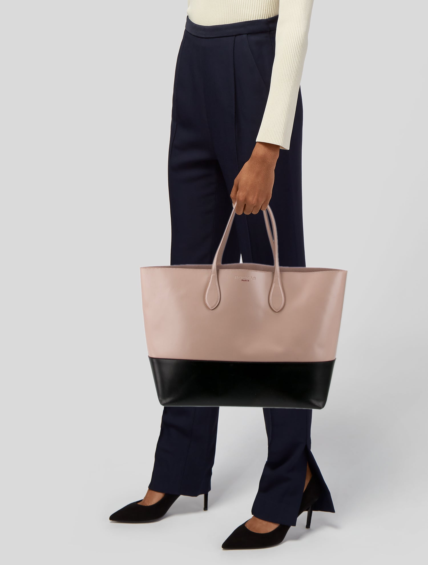 Rochas Leather Tote