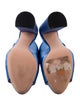 Rochas Satin Sequin Embellishments Slides