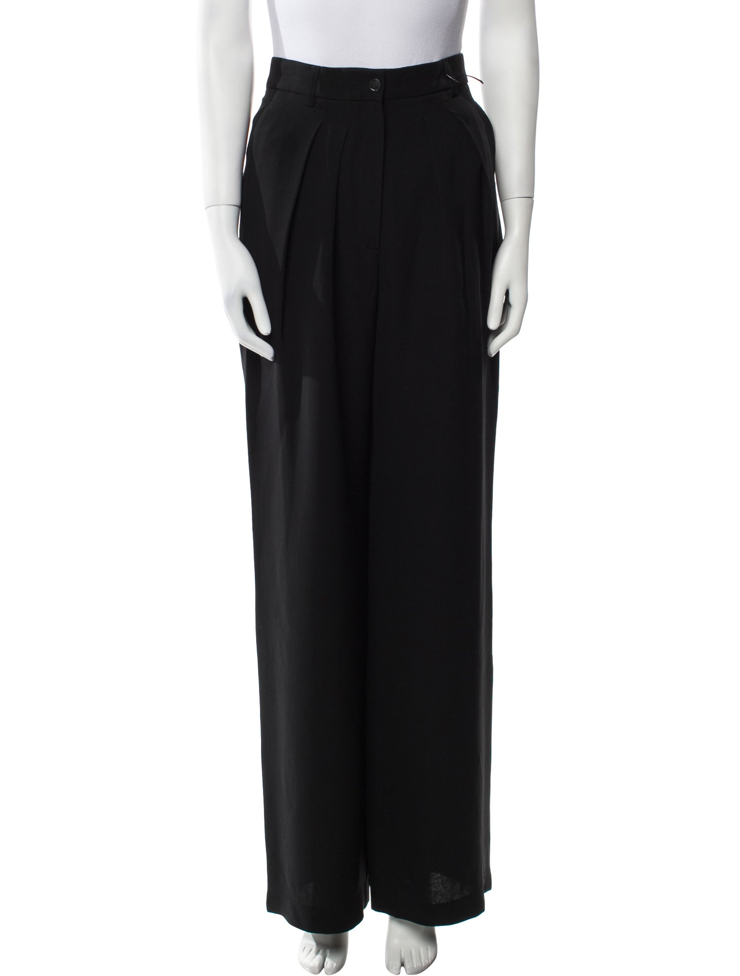 Rochas Silk Wide Leg Pants