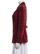 Rochas Plaid Print Blazer