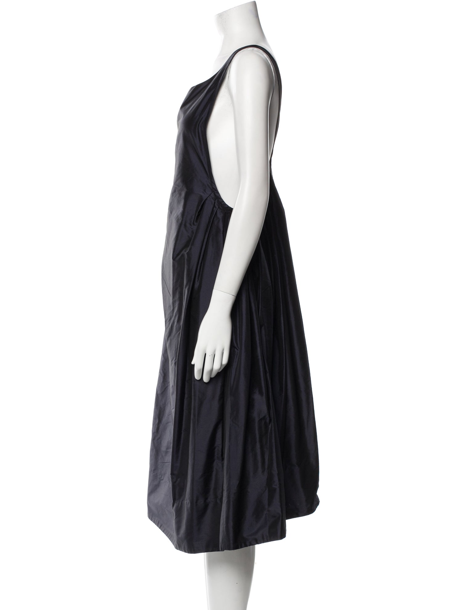 Rochas Silk Midi Length Dress