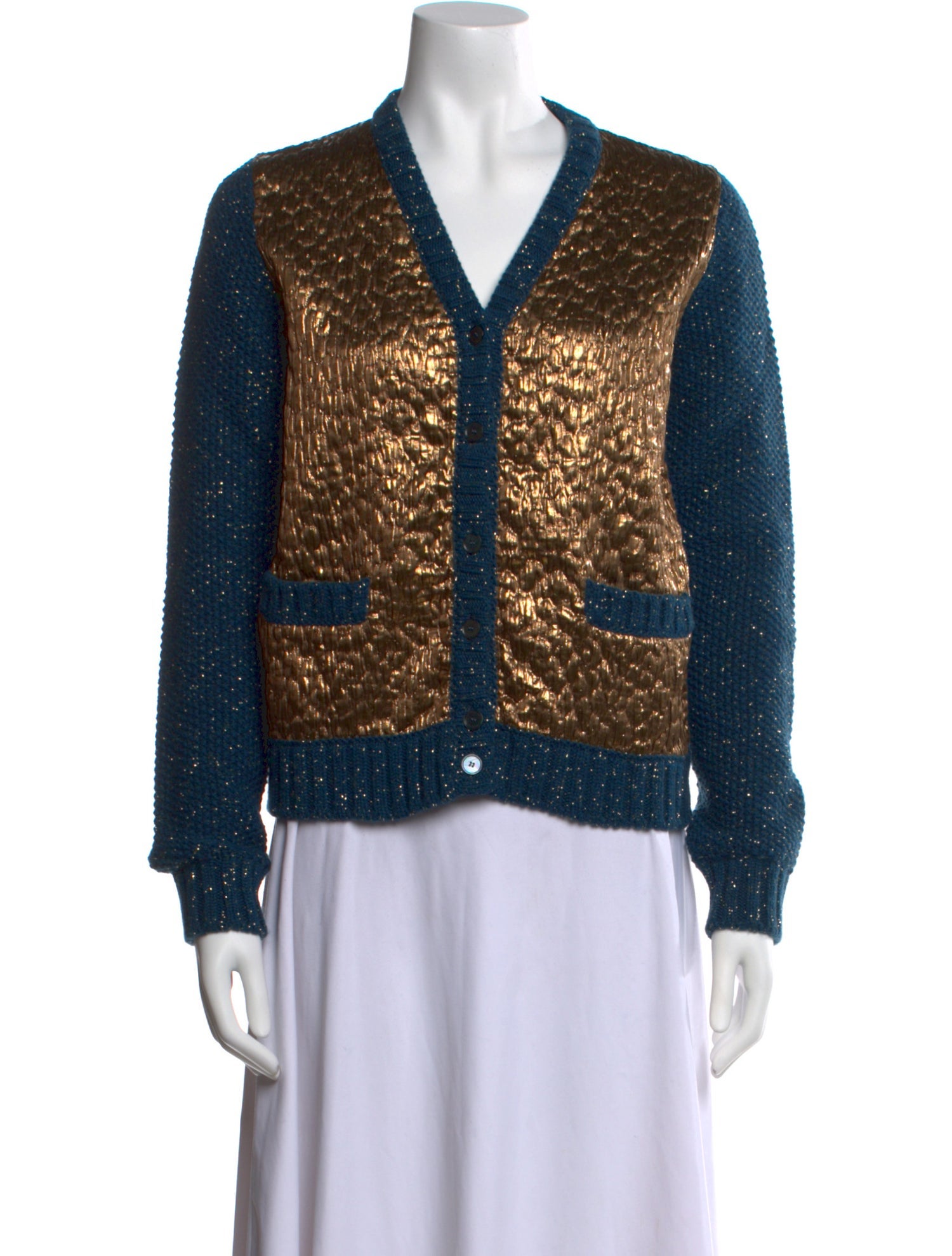 Rochas Wool Patterned Sweater